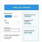 delaware lottery tax calculator